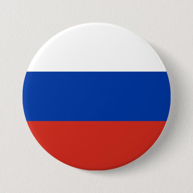 Russia Flag Button (Vorderseite)