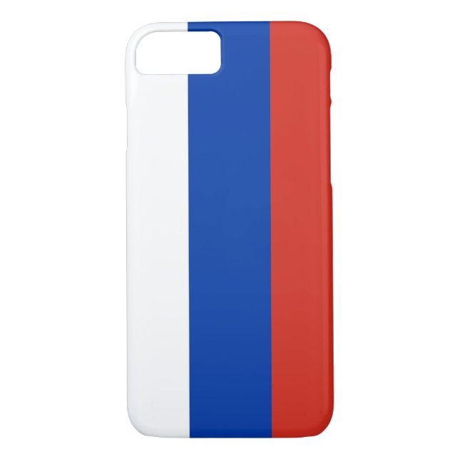 Russia Flag Case-Mate iPhone Hülle (Rückseite)