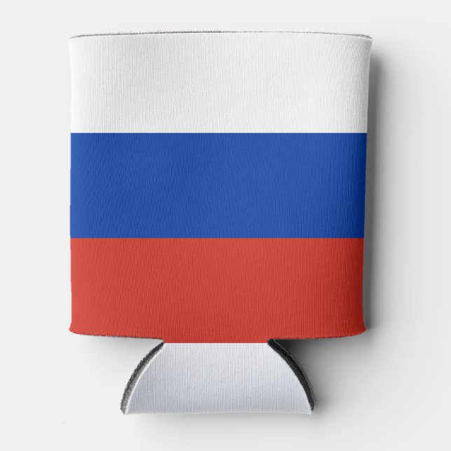 Russia Flag Dosenkühler (Vorderseite)
