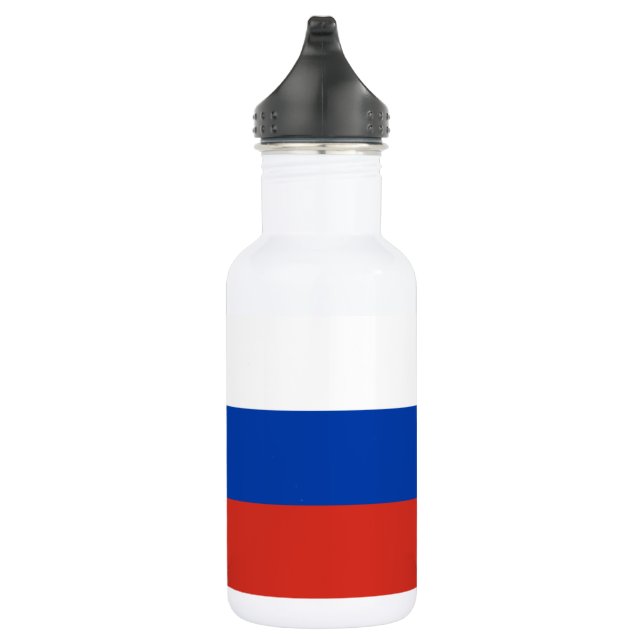 Russia Flag Edelstahlflasche (Rechts)