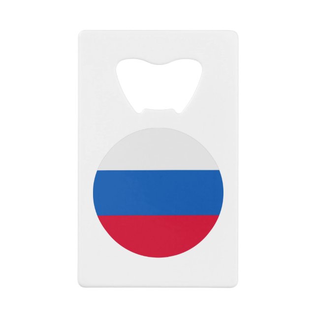 Russia Flag Geldbeutel Flaschenöffner