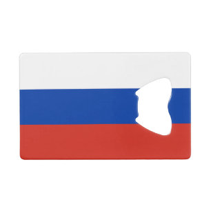 Russia Flag Geldbeutel Flaschenöffner