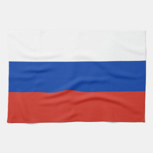 Russia Flag Geschirrtuch