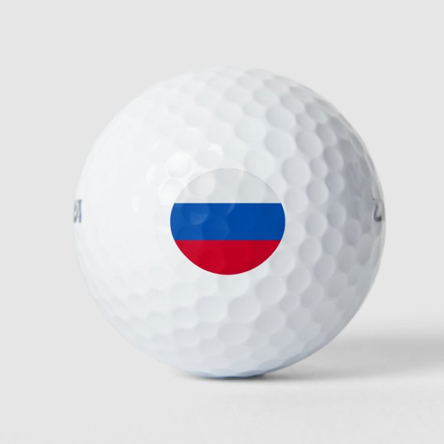 Russia Flag Golfball (Vorderseite)
