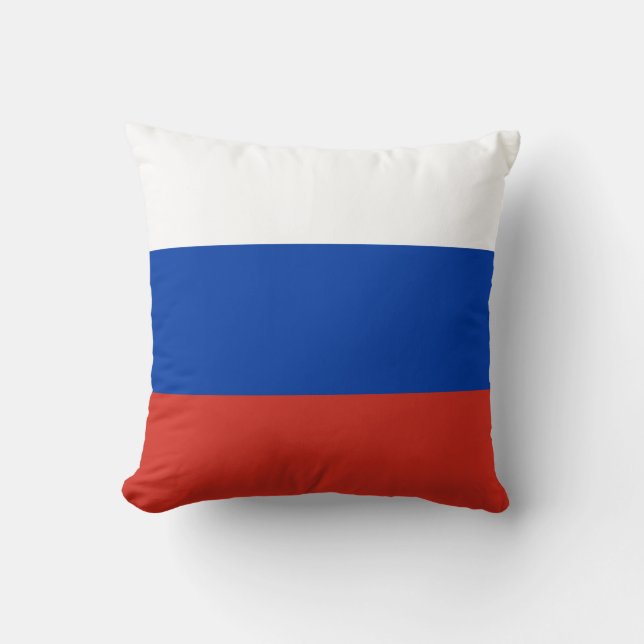 Russia Flag Kissen (Vorderseite)