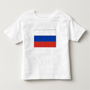Russia Flag Kleinkind T-shirt