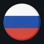 Russia Flag Magnet<br><div class="desc">Flag Magnet</div>