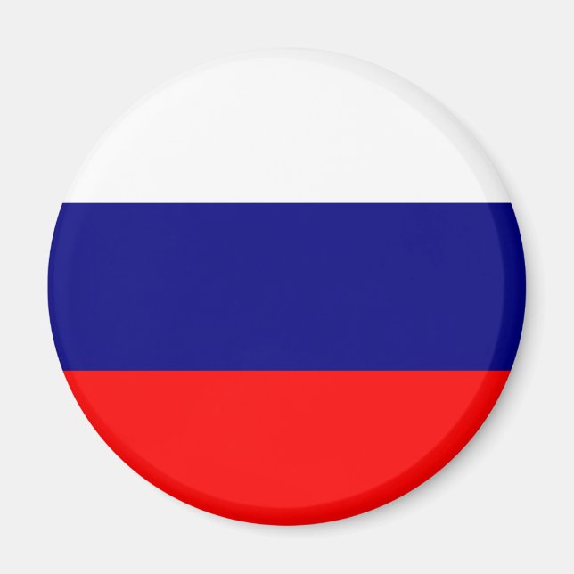 Russia Flag Magnet (Vorne)