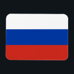 Russia Flag Magnet<br><div class="desc">Patriotische Flagge Russlands.</div>