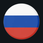 Russia Flag Magnet<br><div class="desc">Patriotische Flagge Russlands.</div>
