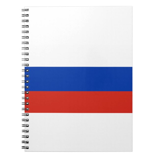 Russia Flag Notizblock (Vorderseite)