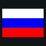 Russia Flag Poster<br><div class="desc">Russland Flagge; Russisch; "i Liebe Russisch"; Р о с с я; фи</div>