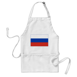 Russia Flag Schürze