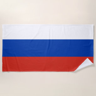 Russia Flag Strandtuch