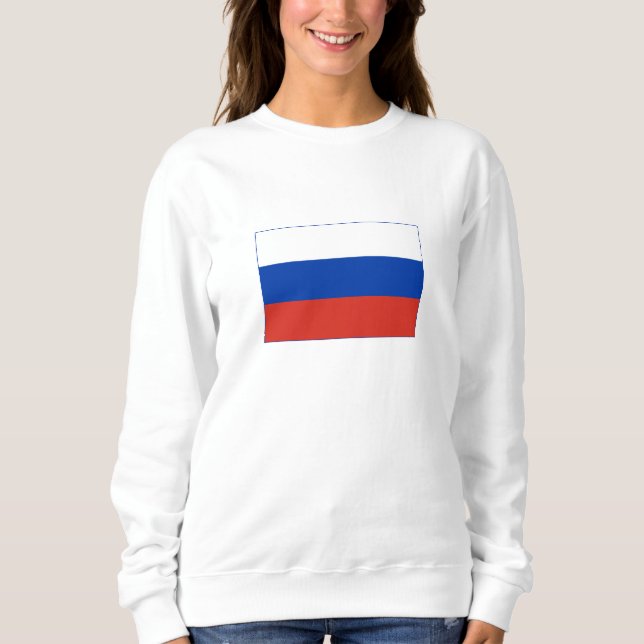 Russia Flag Sweatshirt (Vorderseite)