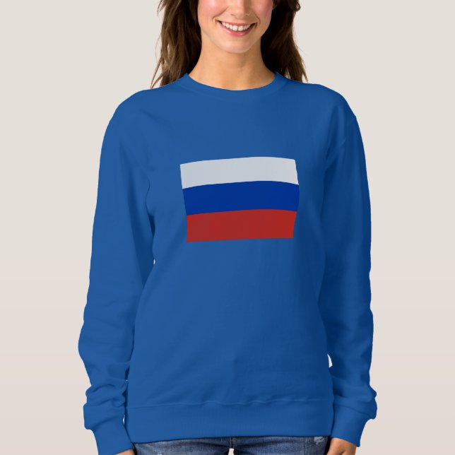 Russia Flag Sweatshirt (Vorderseite)