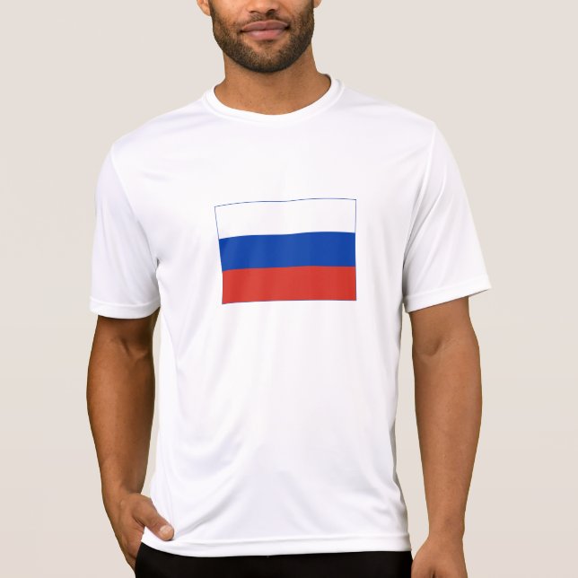 Russia Flag T-Shirt (Vorderseite)