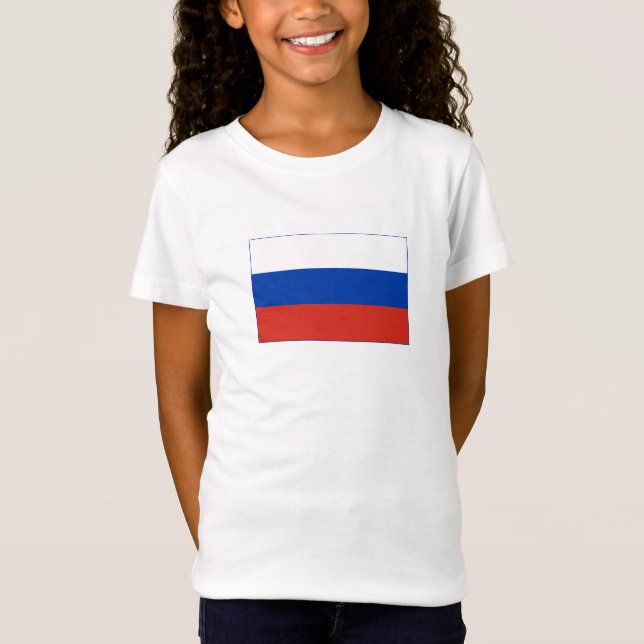 Russia Flag T-Shirt (Vorderseite)