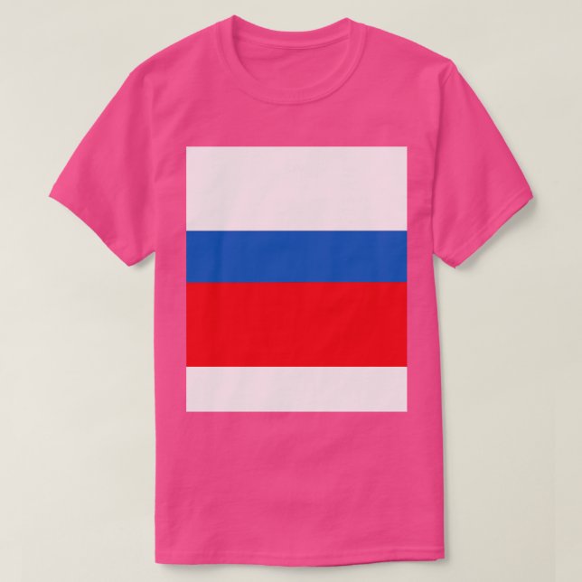 Russia Flag T-Shirt (Design vorne)