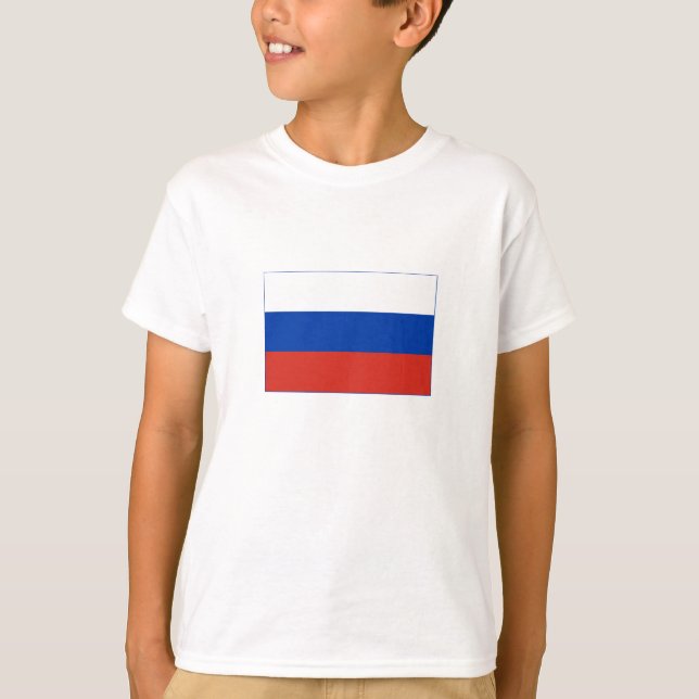 Russia Flag T-Shirt (Vorderseite)