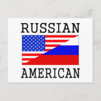 Russian American Flag