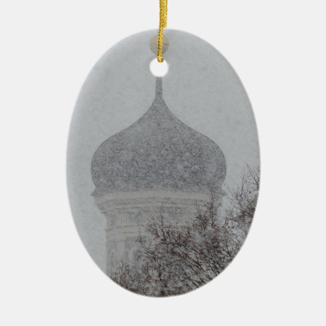Russian Blizzard Keramik Ornament (Vorne)