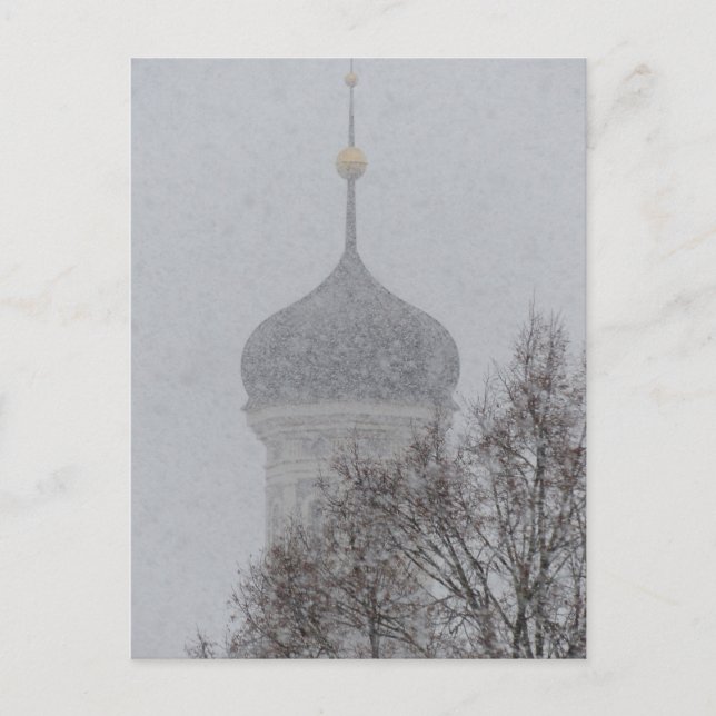 Russian Blizzard Postkarte (Vorderseite)