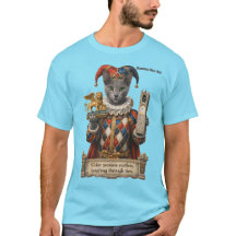 Russian Blue Arlequin Cat