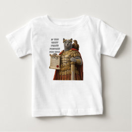 Russian Blue Caesar Cat Baby T-shirt