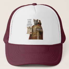 Russian Blue Caesar Cat Truckerkappe