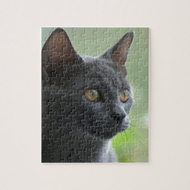 Russian Blue Cat Puzzle (Vertikal)