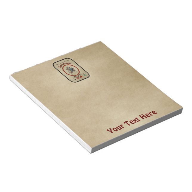 Russian Bogatyr Beer Notizblock (angewinkelt)