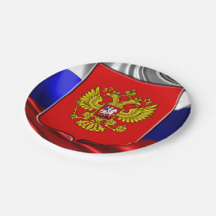 Russian Coat of arms Pappteller