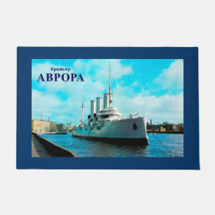 Russian Cruiser Aurora Fußmatte