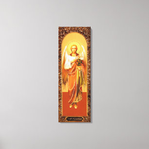 Russian Icon Archangel Gabriel  Wrapped Canvas Leinwanddruck