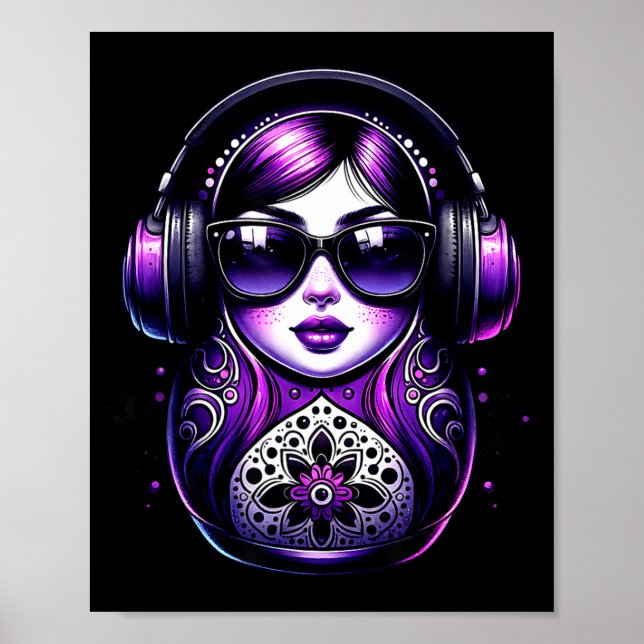 Russian Matryoshka Music Russia Russian Matryoshka Poster (Vorne)