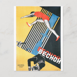 Russian Movie Poster Russian Avant Garde Print Postkarte