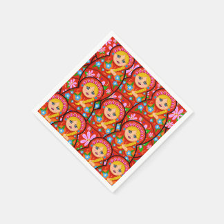 Russian Nesting Doll - Matryoshka Serviette