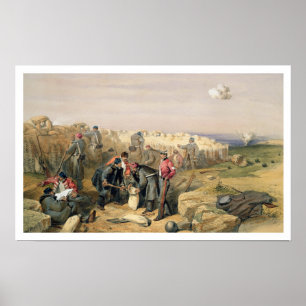 Russian Rifle Pit (jetzt britisch), Platte von "Th Poster