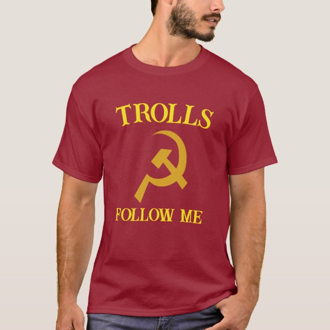 Russian Troll Symbol T-Shirt (Vorderseite)