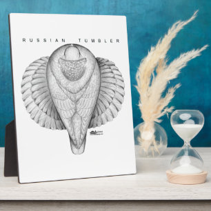 Russian Tumbler Top View Fotoplatte