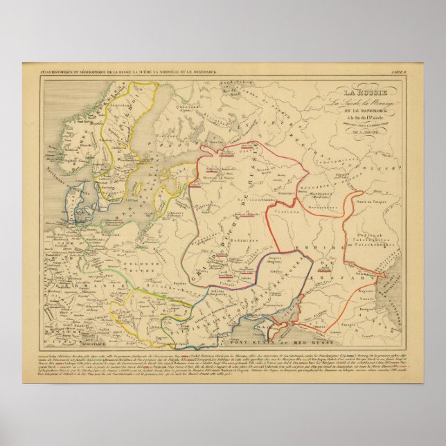 Russie, Süde, Norwegen 2 Poster (Vorne)