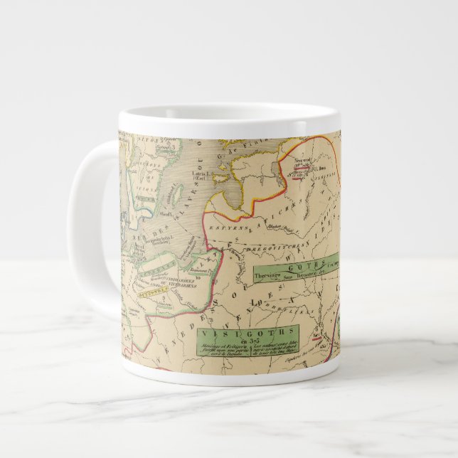 Russie, Süde, Norwegen Jumbo-Tasse (Vorderseite Links)