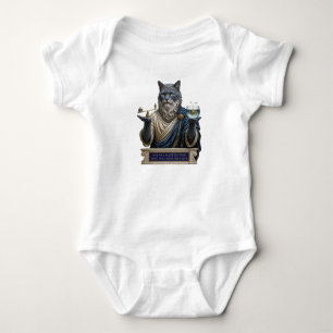Russisch Blau Archimedes Katze Baby Strampler