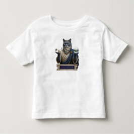 Russisch Blau Archimedes Katze Kleinkind T-shirt