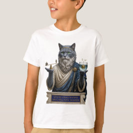 Russisch Blau Archimedes Katze T-Shirt