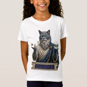 Russisch Blau Archimedes Katze T-Shirt