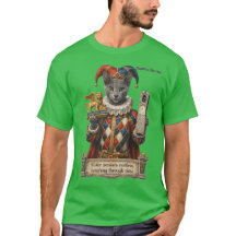 Russisch Blau Arlequin Katze