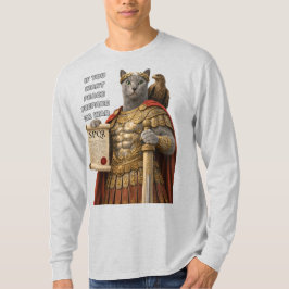 Russisch Blau Caesar Katze T-Shirt