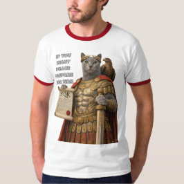 Russisch Blau Caesar Katze T-Shirt